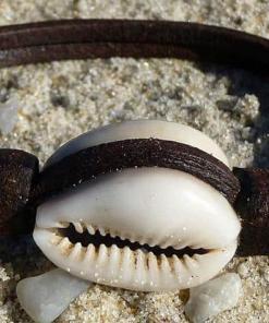 Surferarmband Kauri Muschel Armband