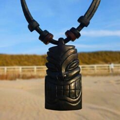 Holzkette Hei Tiki Kette