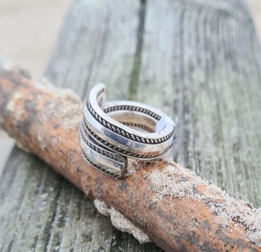 Handgefertig Dänischen Besteck Ring