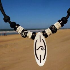 Surferhalskette Mentawais Wellenkette Maennerkette