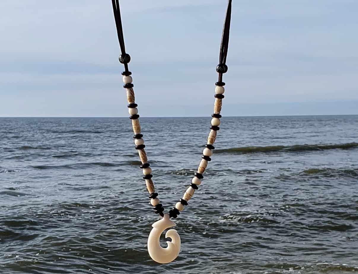 maori kette Koru lederkette halskette surferkette kette maori symbol freundschaft