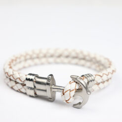 Herrenarmband Anker Maritime Lederarmband
