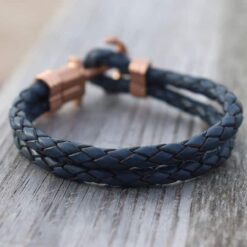 Ankerarmband Blau Anker Sylterarmband