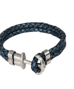 Maritime Anker Armband Dunkelblau