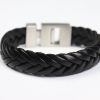 Breit Damen und Herren Leder Armband SYLT