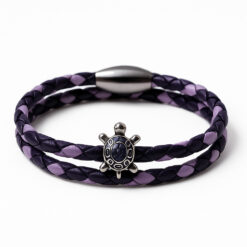 Freundschaftsarmband List Geflochtenes Wickelarmband ideal für Damen mit einem Edelstahl Magnetverschluss.