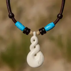 Halskette Twist Maori Neuseeland Damen kette verbindet den Geist der Freundschaft.