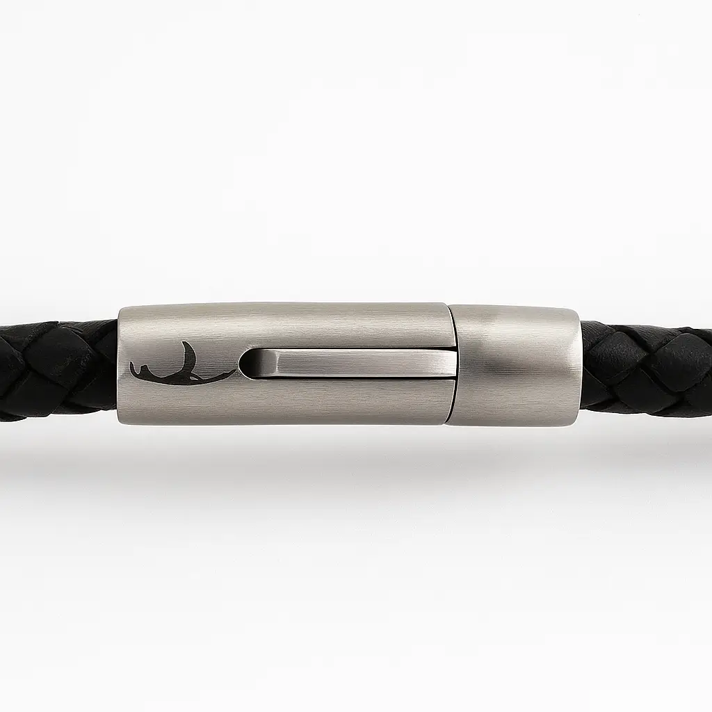 Geflochten Leder Halskette Thorshammer Mjölnir - für Damen und Herren