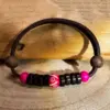 Surfer Damen Leder Armband ideal für Sommer Strand oder in der Stadt Tragen! 100% Wasserfest Surfer Schmuck