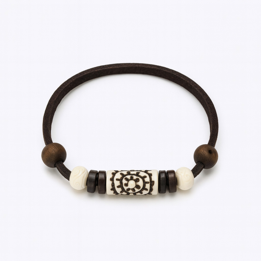 Surfer Herren Lederarmband