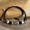 Surfer Herren Leder Armband ideal für Sommer Strand oder in der Stadt zu Tragen! 100% Wasserfest