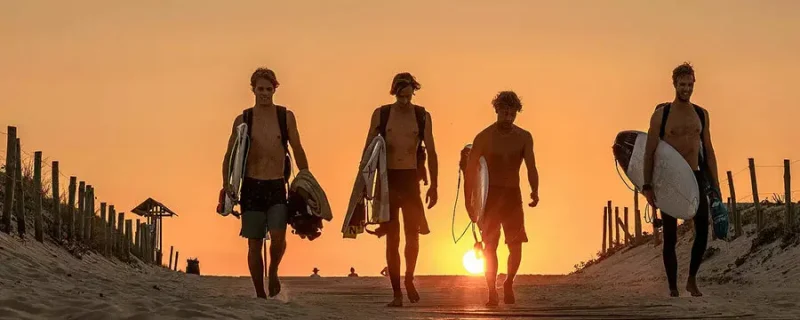 Surferketten Herren - Sommer Halskette - Männer Strand Kette